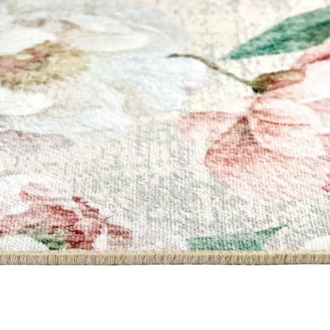 Eco-Washable Rug Flower Design - Rugs