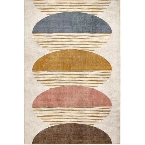 Eco-Washable Rug Geometric Design - 120X185 cm - Rugs
