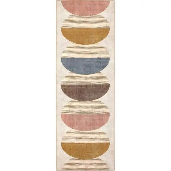 Eco-Washable Rug Geometric Design - 75X220 cm - Rugs