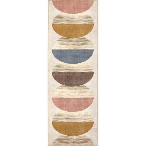 Eco-Washable Rug Geometric Design - 75X220 cm - Rugs