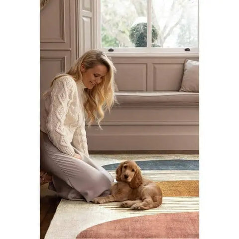 Eco-Washable Rug Geometric Design - Rugs