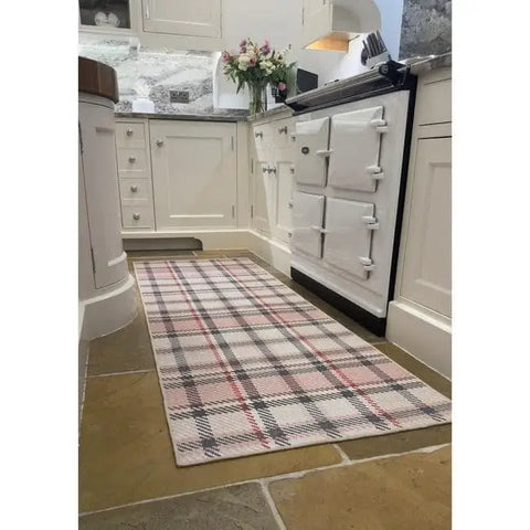 Eco-Washable Rug Tartan Design - Rugs