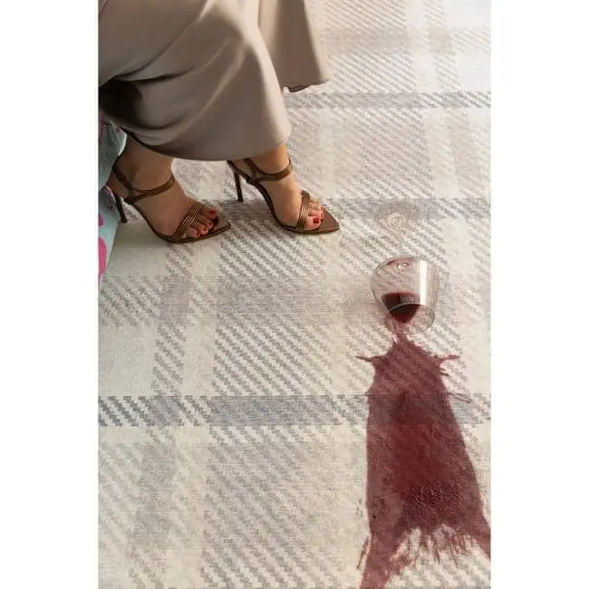 Eco-Washable Rug Tartan Design - Rugs
