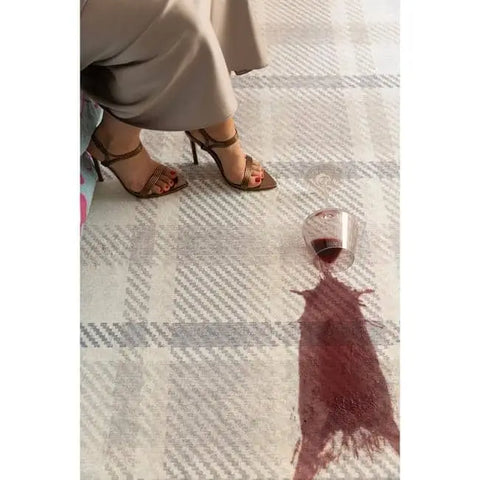 Eco-Washable Rug Tartan Design - Rugs