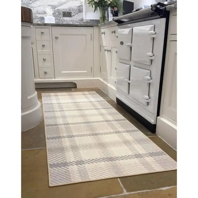 Eco-Washable Rug Tartan Design - Rugs