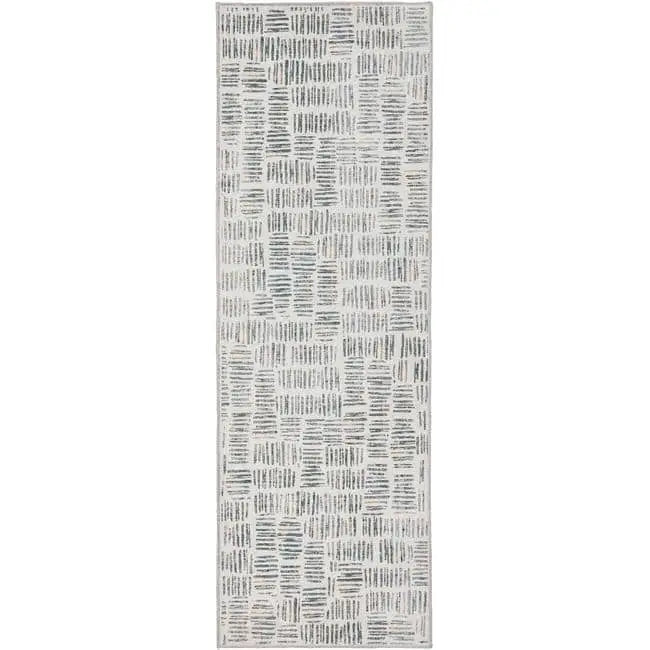 Eco-Washable Rug Vintage Design - 67X200 cm / Green - Rugs