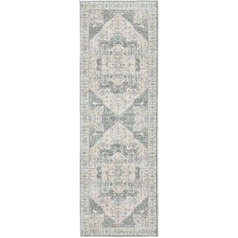 Eco-Washable Rug Vintage Design - 67X200 cm / Grey - Rugs