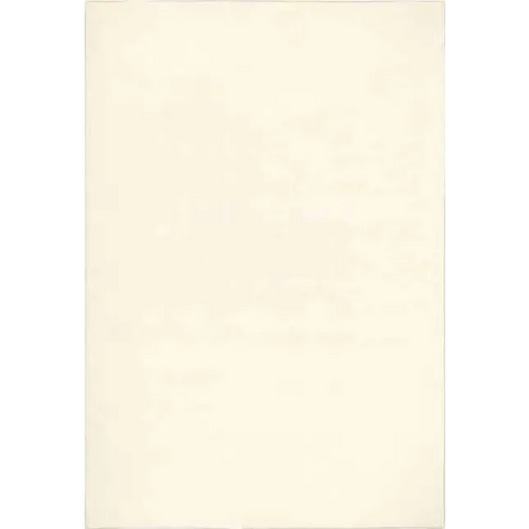 Eco-Washable Rugs Plain Design - 140X200 cm / Cream - Rugs