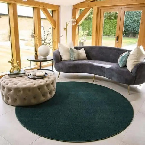 Eco-Washable Rugs Plain Design - Rugs