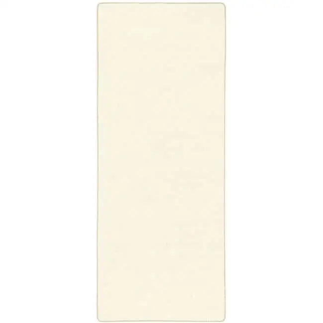 Eco-Washable Rugs Plain Design - 80X200 cm / Cream - Rugs