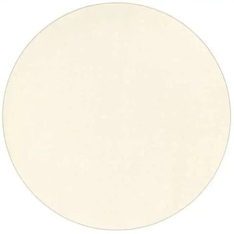 Eco-Washable Rugs Plain Design - Ø 200 cm / Cream - Rugs