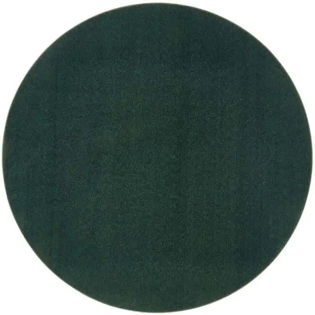 Eco-Washable Rugs Plain Design - Ø 200 cm / Green - Rugs