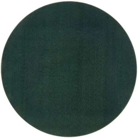 Eco-Washable Rugs Plain Design - Ø 200 cm / Green - Rugs