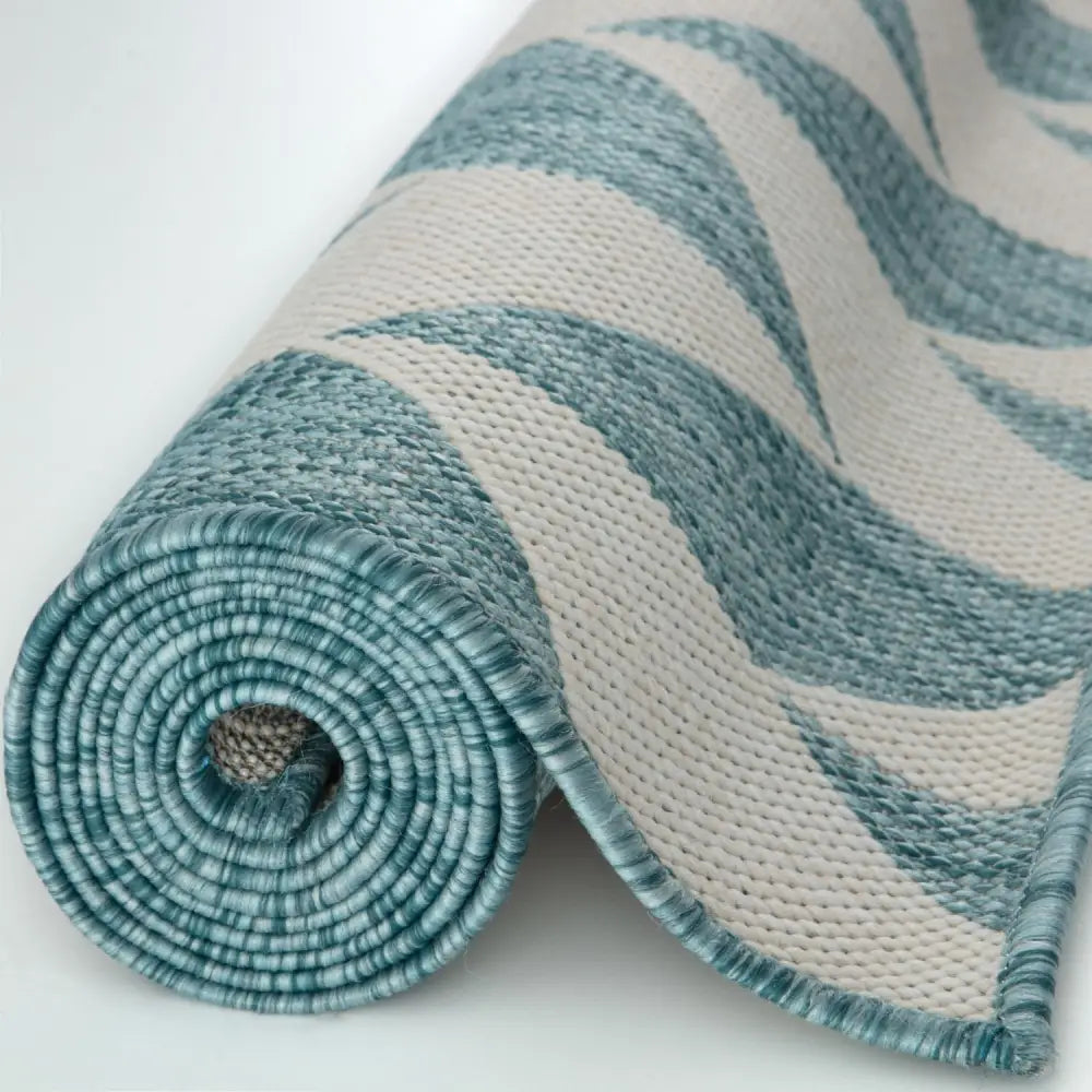 Ecology Outdoor Rug Aqua | 600Aq - Rugs
