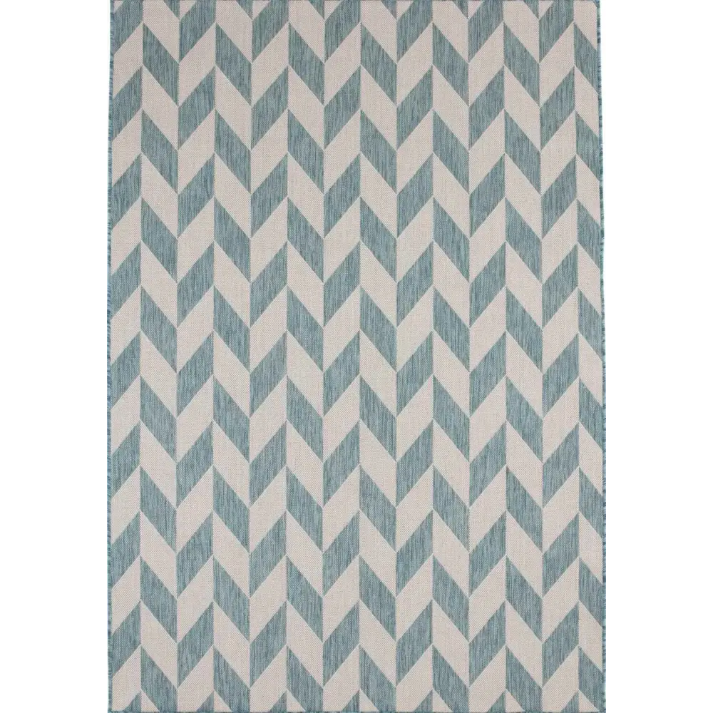 Ecology Outdoor Rug Aqua | 600Aq - Rugs