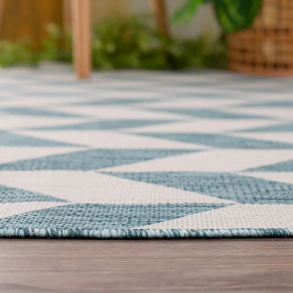 Ecology Outdoor Rug Aqua | 600Aq - Rugs