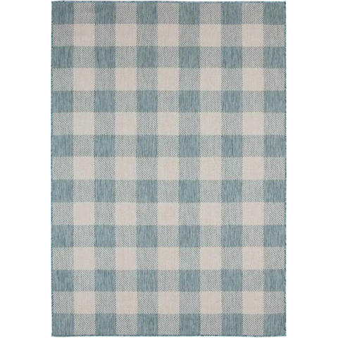 Ecology Outdoor Rug Aqua | 700AQ - Rugs