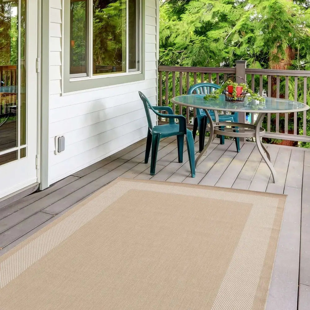 Ecology Outdoor Rug Beige | 200b - Rugs