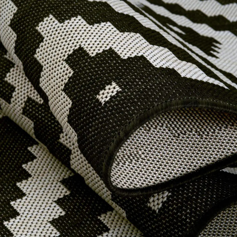 Ecology Outdoor Rug Black | 100bl - Rugs