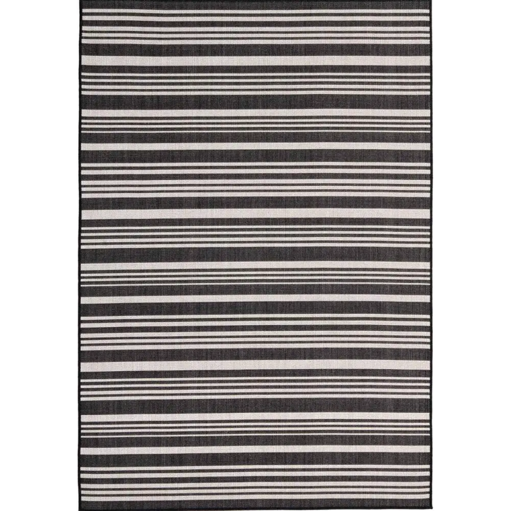 Ecology Outdoor Rug Black | 300bl - 80X150 cm - Rugs