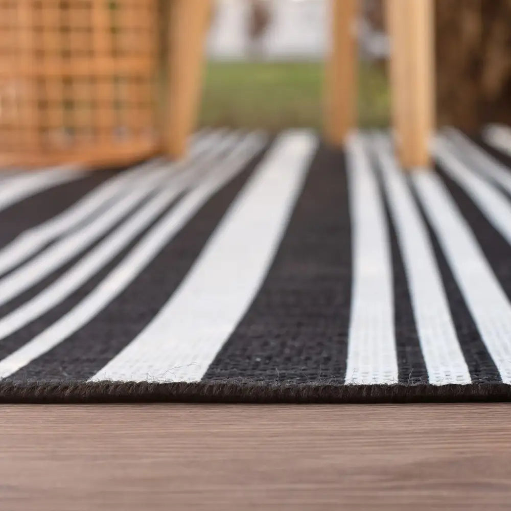 Ecology Outdoor Rug Black | 300bl - Rugs