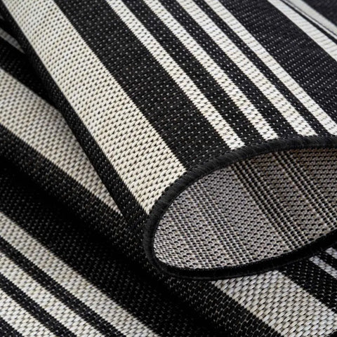 Ecology Outdoor Rug Black | 300bl - Rugs