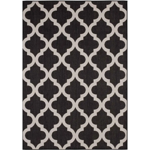 Ecology Outdoor Rug Black | 400B - 80X150 cm - Rugs