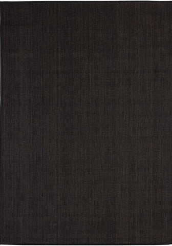 Dark gray textured fabric with subtle woven pattern on ecology outdoor rug black 500b perfect for outdoor use