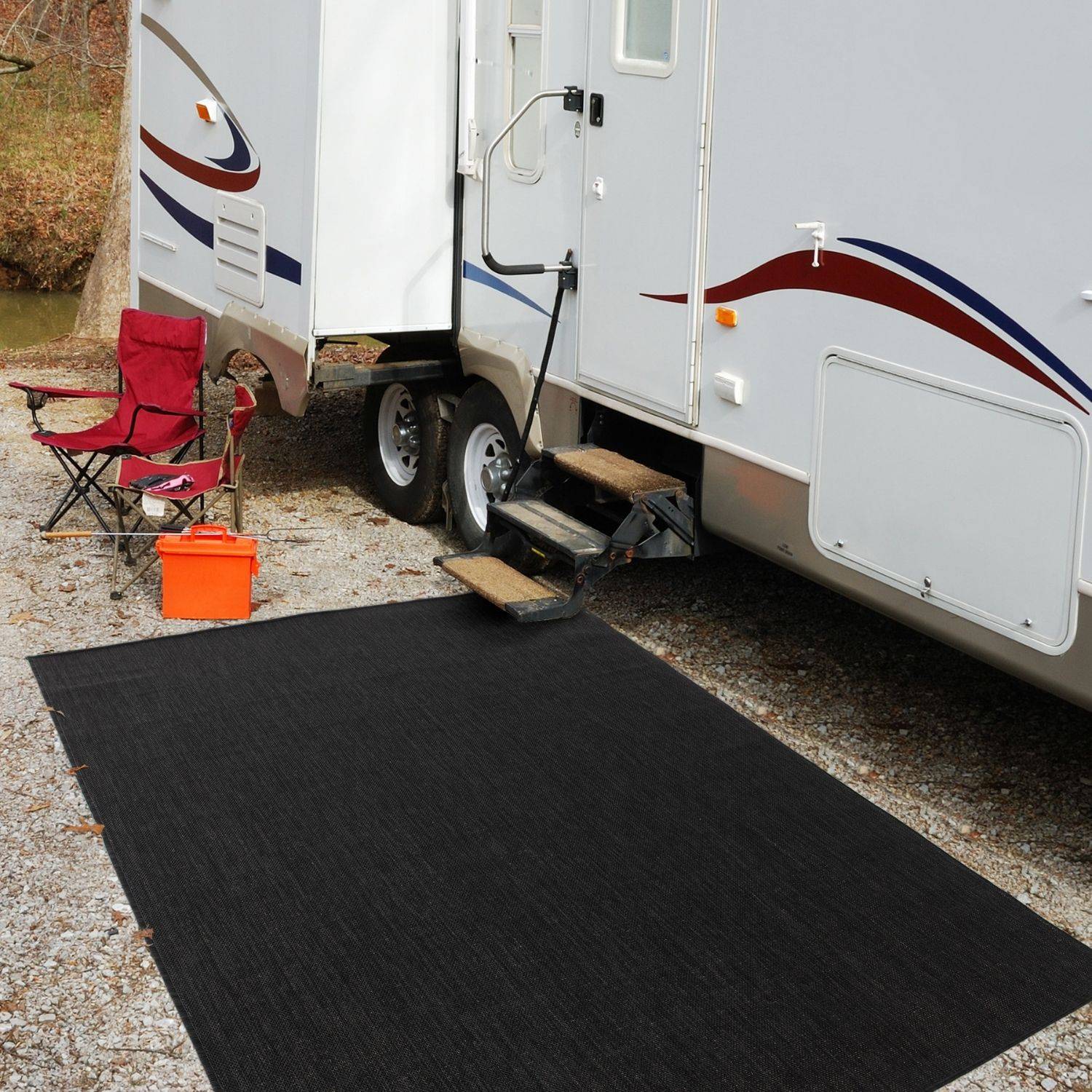 Black textured ecology outdoor rug designed for durability and style in outdoor spaces ecology outdoor rug black
