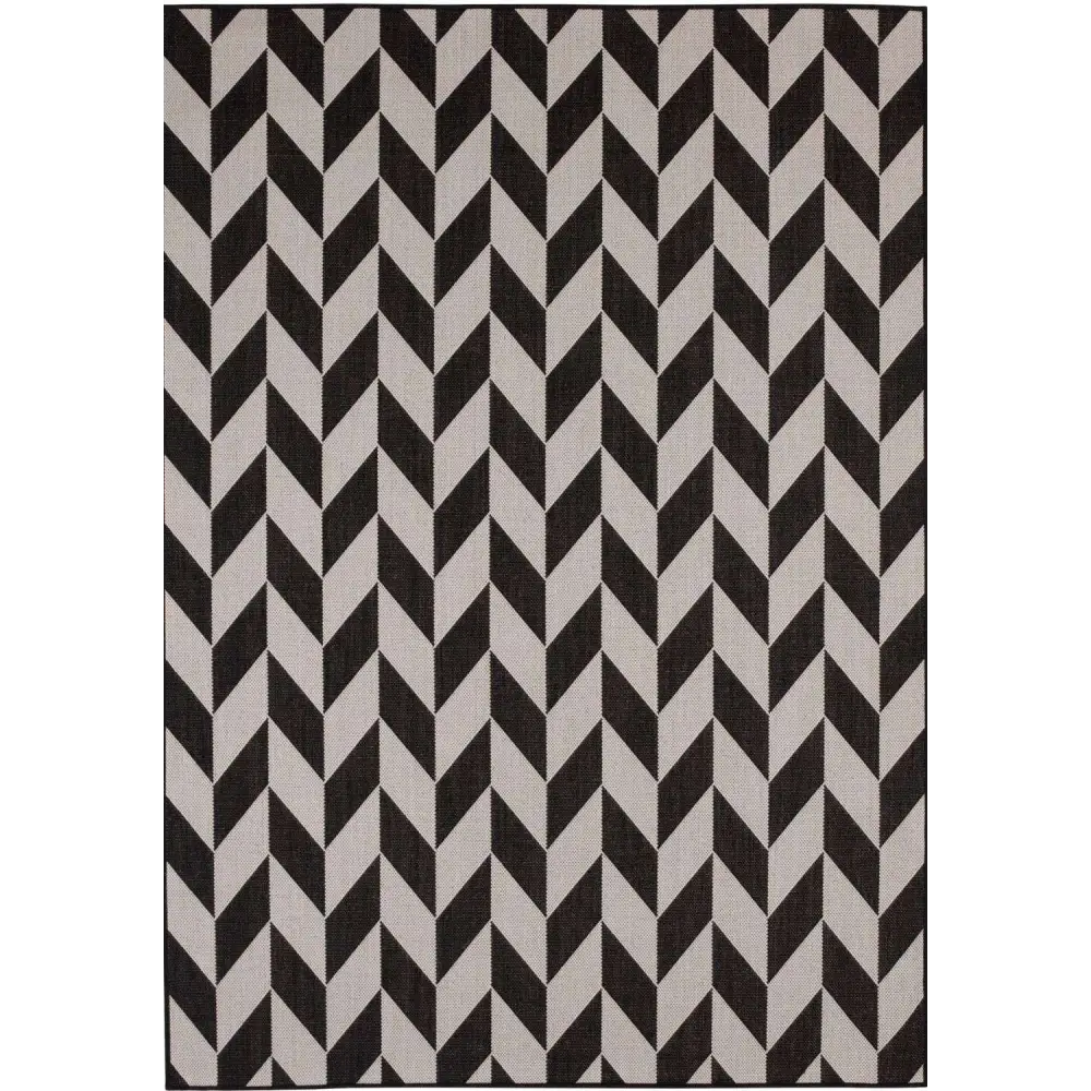 Ecology Outdoor Rug Black | 600Bl - Rugs