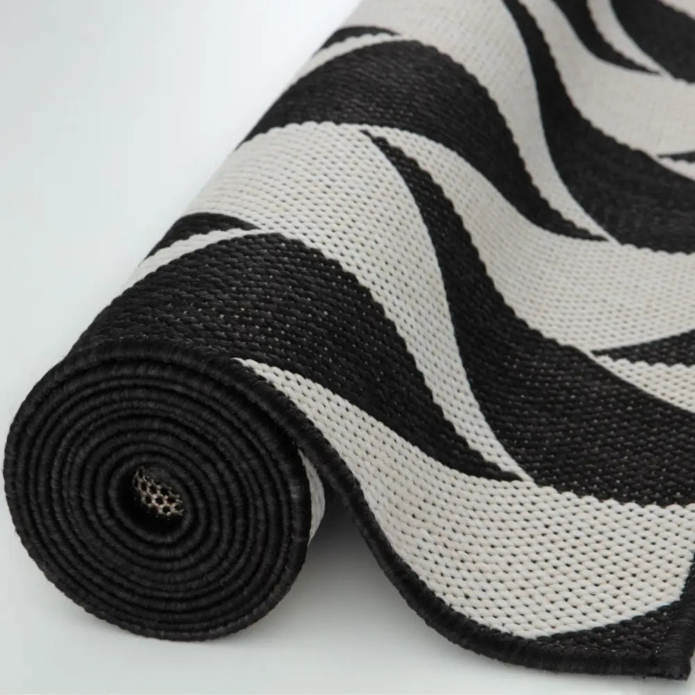Ecology Outdoor Rug Black | 600Bl - Rugs