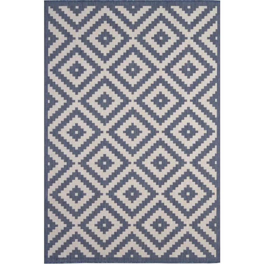 Ecology Outdoor Rug Blue| 100blu - 80X150 cm - Rugs