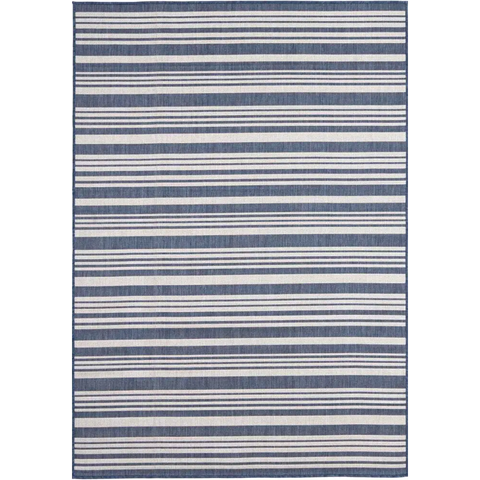 Ecology Outdoor Rug Blue | 300blu - 80X150 cm - Rugs