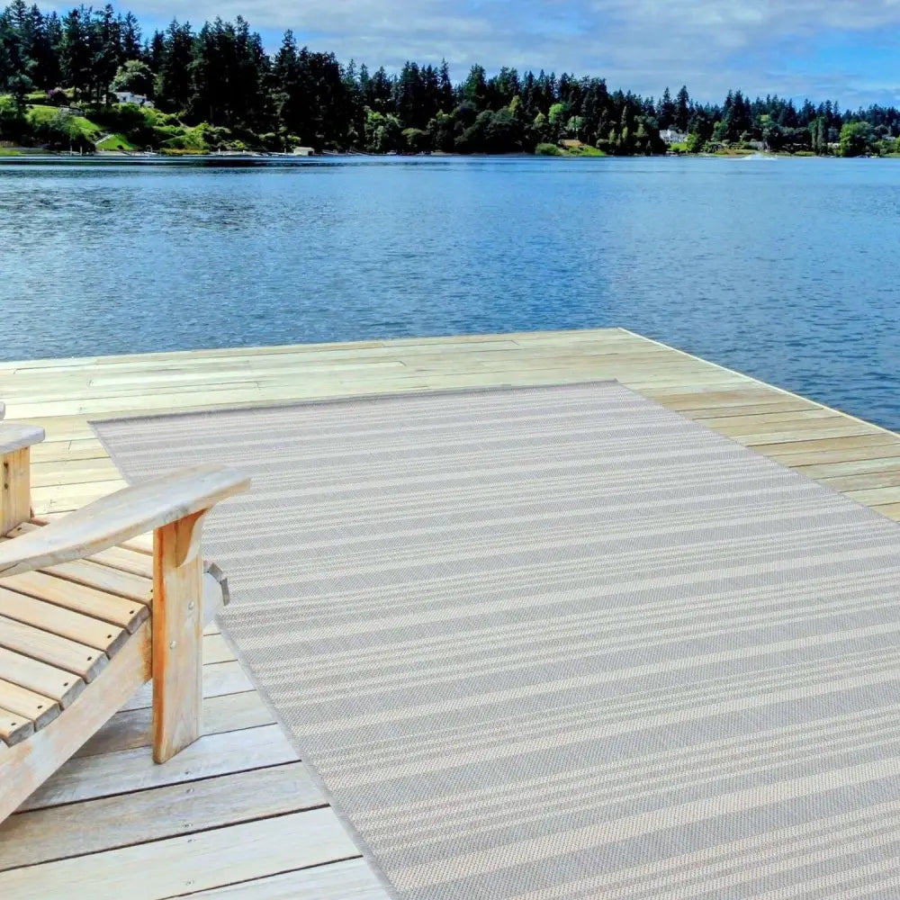 Ecology Outdoor Rug Grey | 300g - Rugs