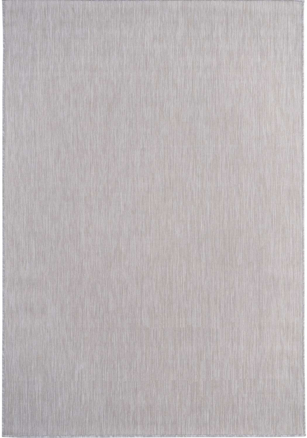 A neutral grey ecology outdoor rug with a subtle woven texture perfect as an outdoor rug grey option