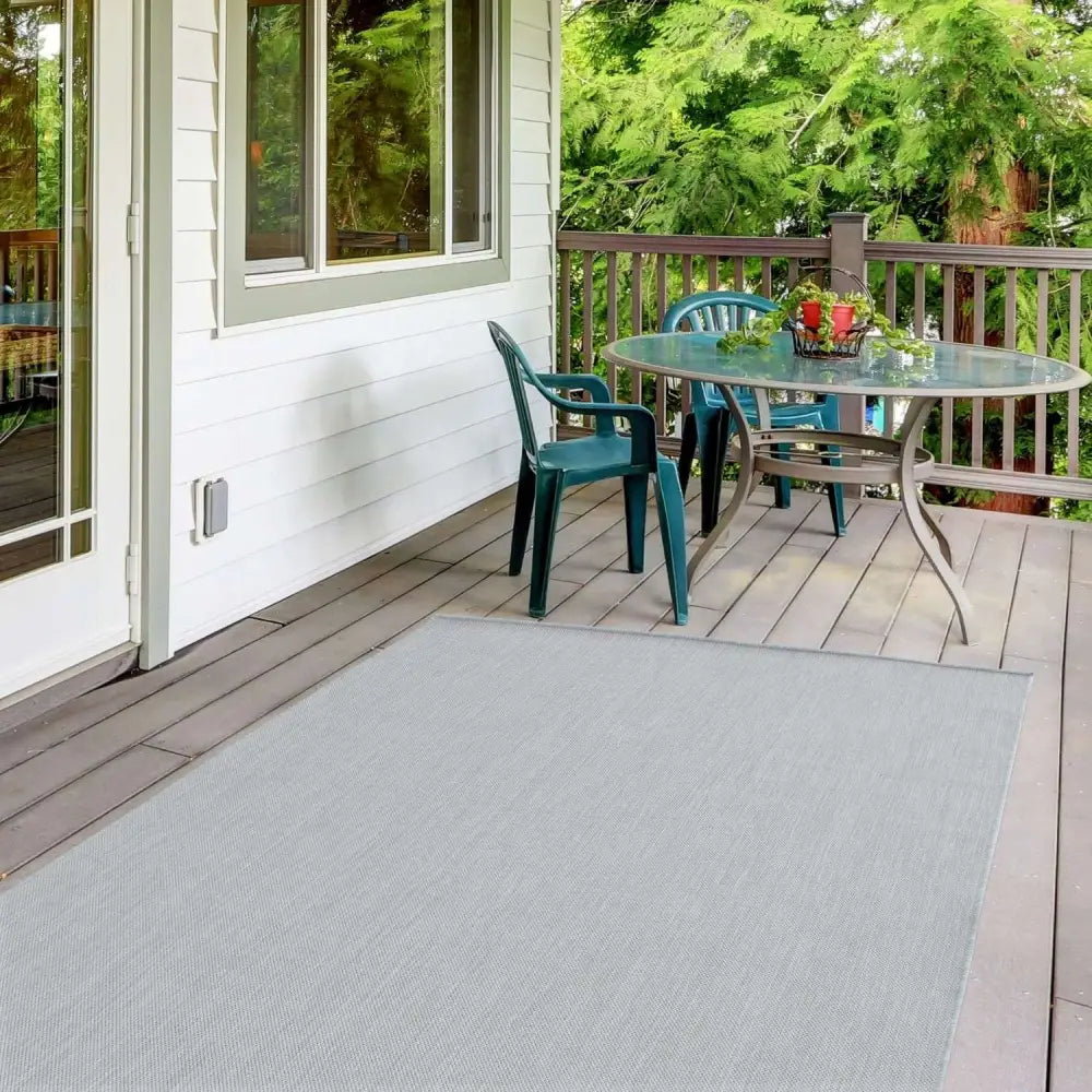 Ecology Outdoor Rug Grey | 500g - Rugs