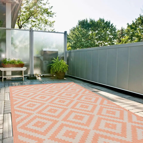 Ecology Outdoor Rug Orange | 100OR - Rugs
