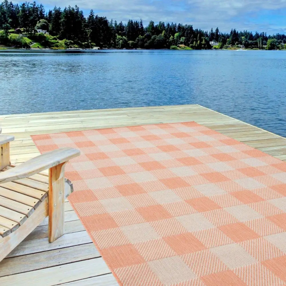 Ecology Outdoor Rug Orange | 700OR - Rugs
