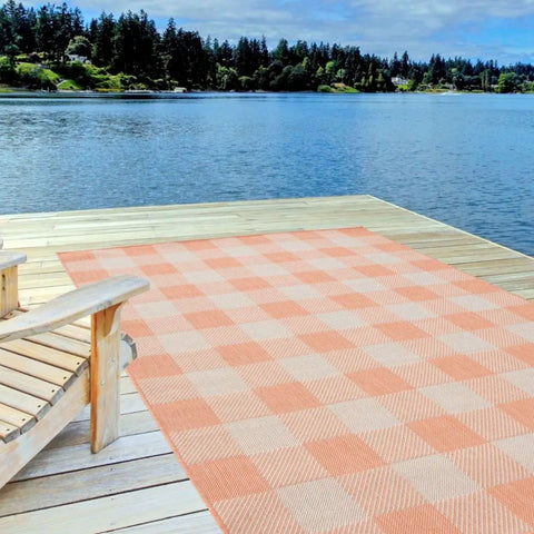 Ecology Outdoor Rug Orange | 700OR - Rugs