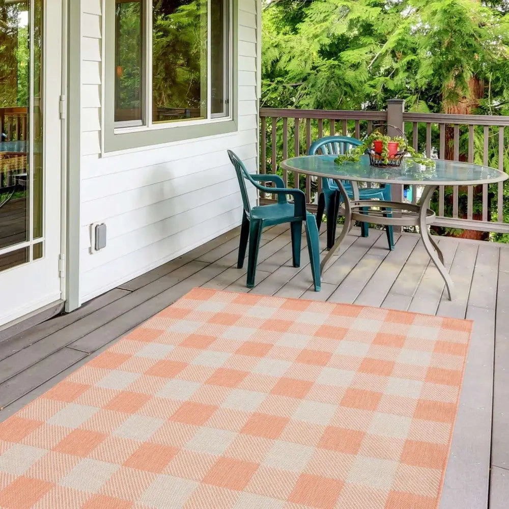 Ecology Outdoor Rug Orange | 700OR - Rugs