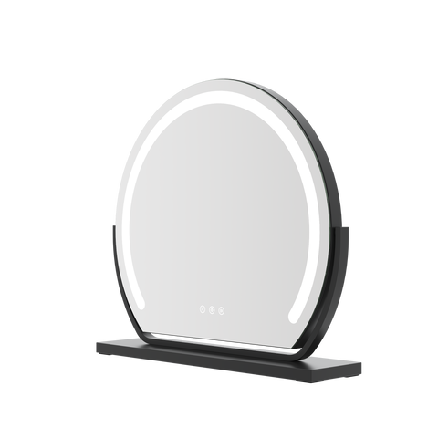Elara LED Vanity Mirror Black
