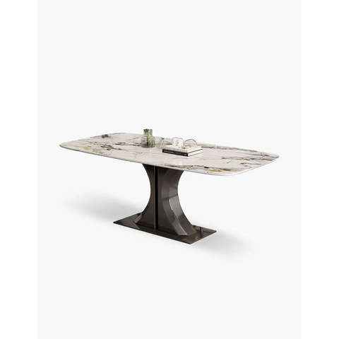 Elena Dining Table Marble - Dining Table