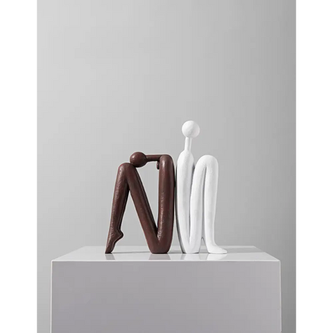 Eleni Bookends for Shelves Decorative Resin