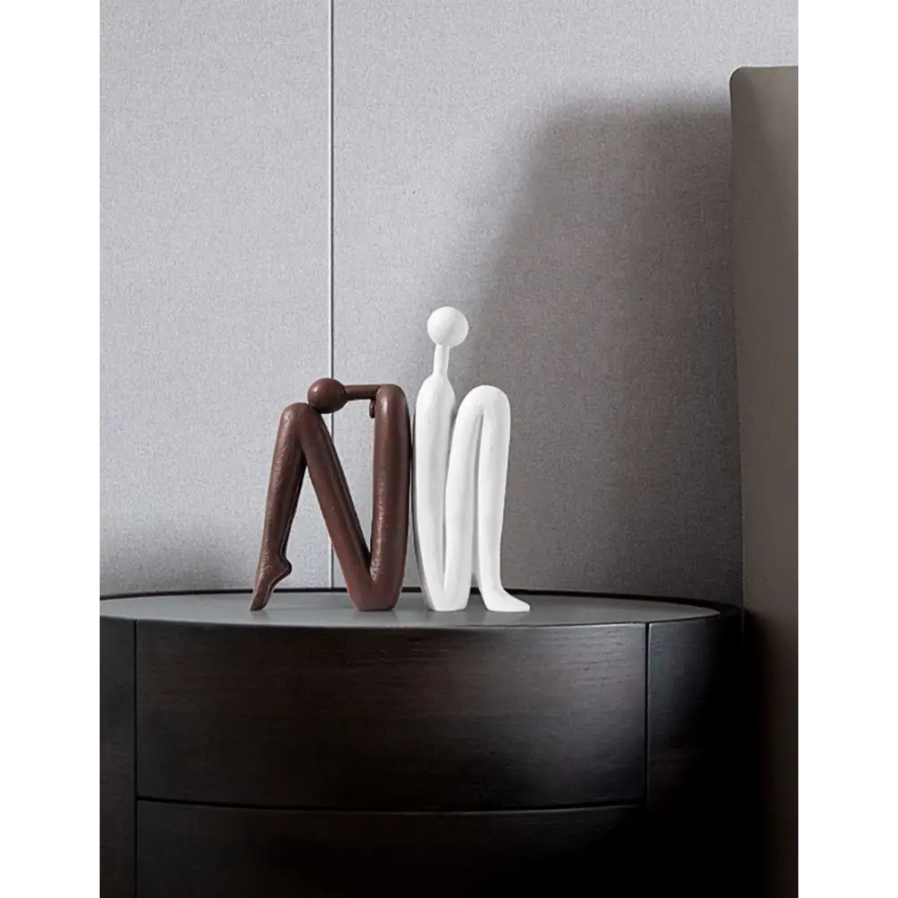 Eleni Bookends for Shelves Decorative Resin