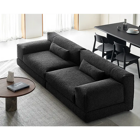 Eliana Two Seater / Three Seater Sofa Black Or White