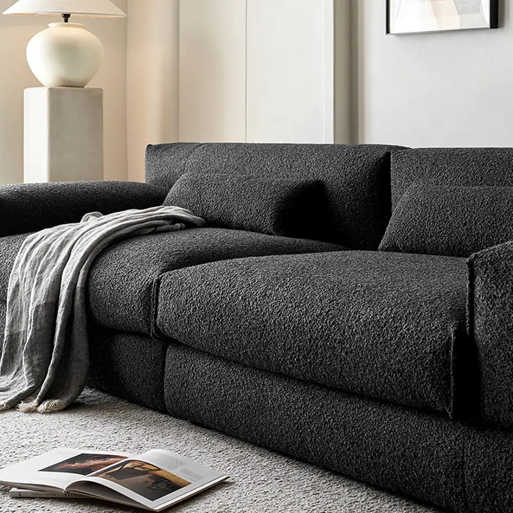 Eliana Two Seater / Three Seater Sofa Black Or White