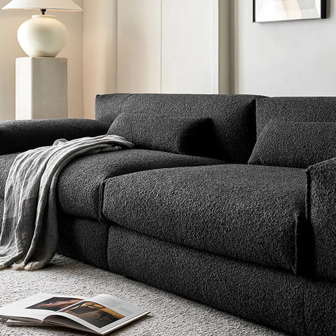 Eliana Two Seater / Three Seater Sofa Black Or White