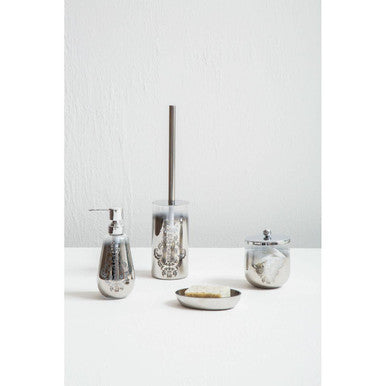 Elissa Silver Oval Soap Dish