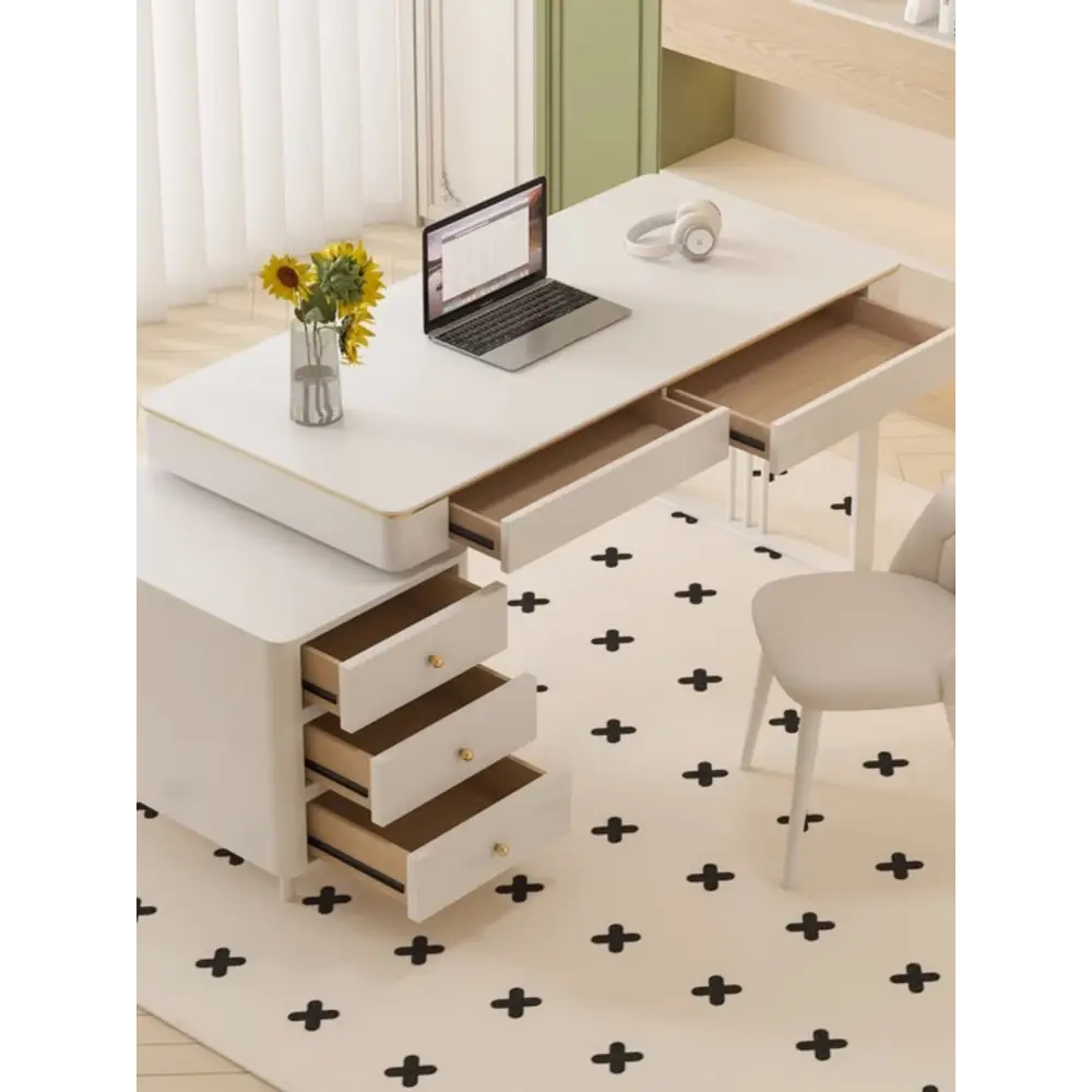 Elmer Office Desk, Sintered Stone｜ DC Concept