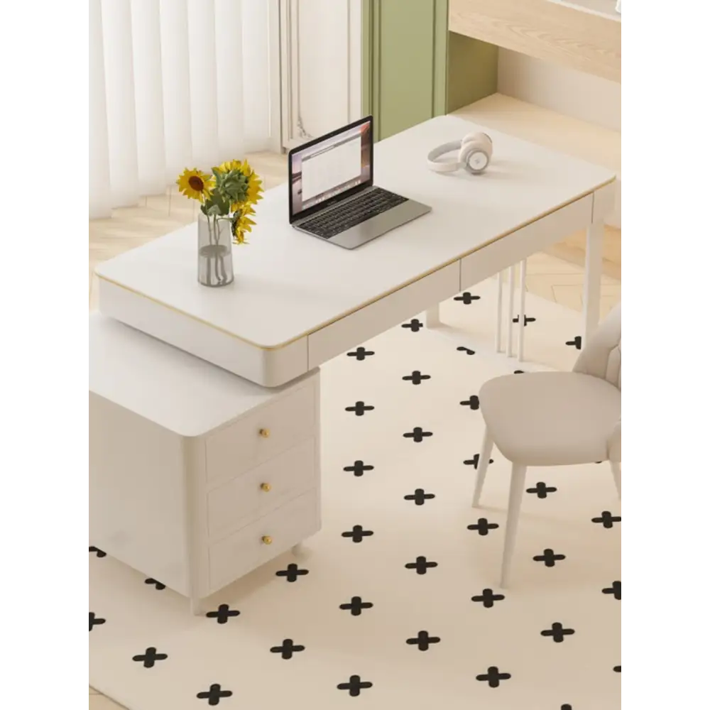 Elmer Office Desk, Sintered Stone｜ DC Concept